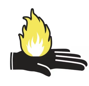 High Quality EN388 EN407 Safety Gloves Flame Retardant and Heat-resistant Leather Gloves