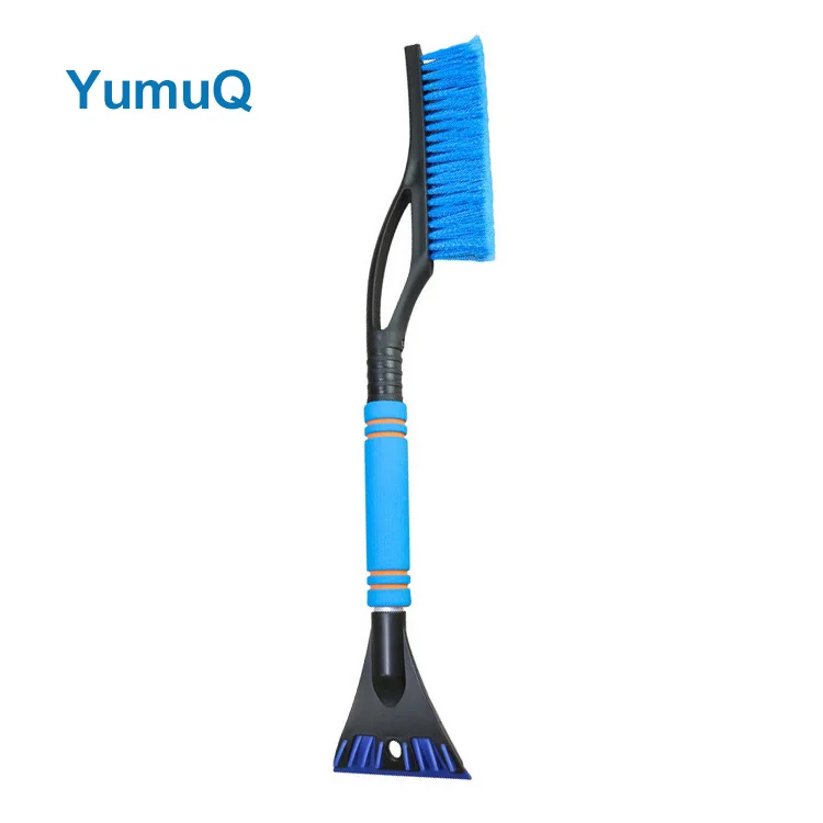 YumuQ 60*19*11 см щетка для снега с более широким скребком льда эргономичным удобным поролоновым захватом и алюминиевым стержнем