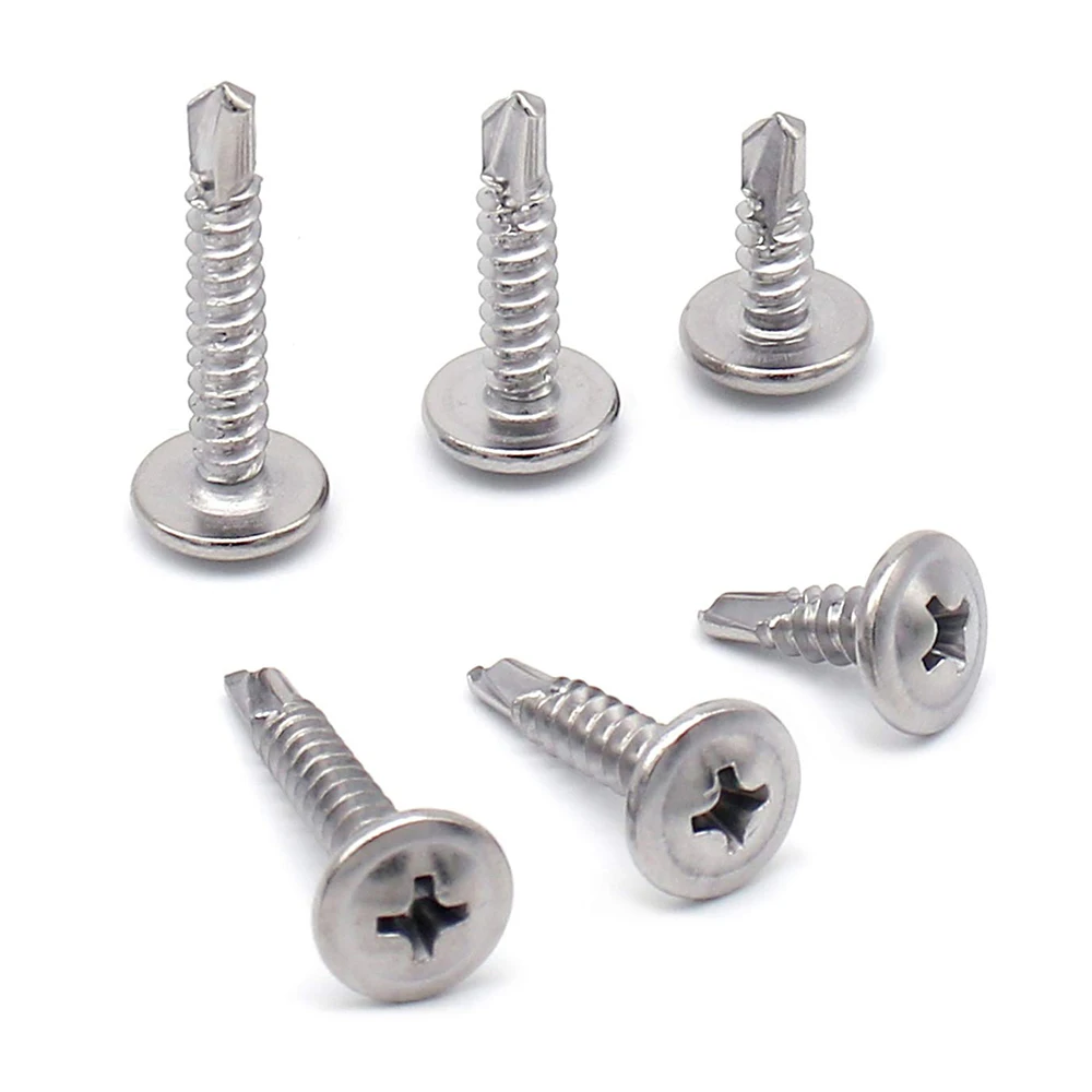 Factory Wholesale Truss Head Wafer Head Screw Phillips Wafer Head Self Drilling screw