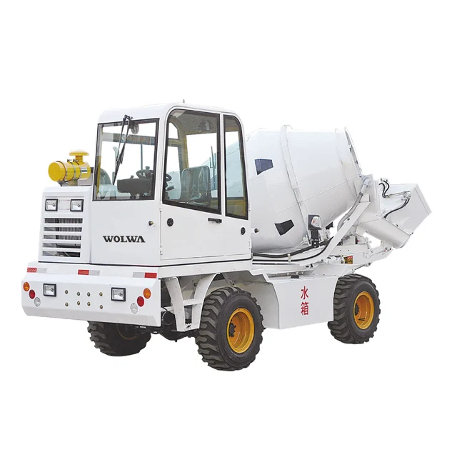self loading truck concrete mixer truck with 1.5m3 capacity
