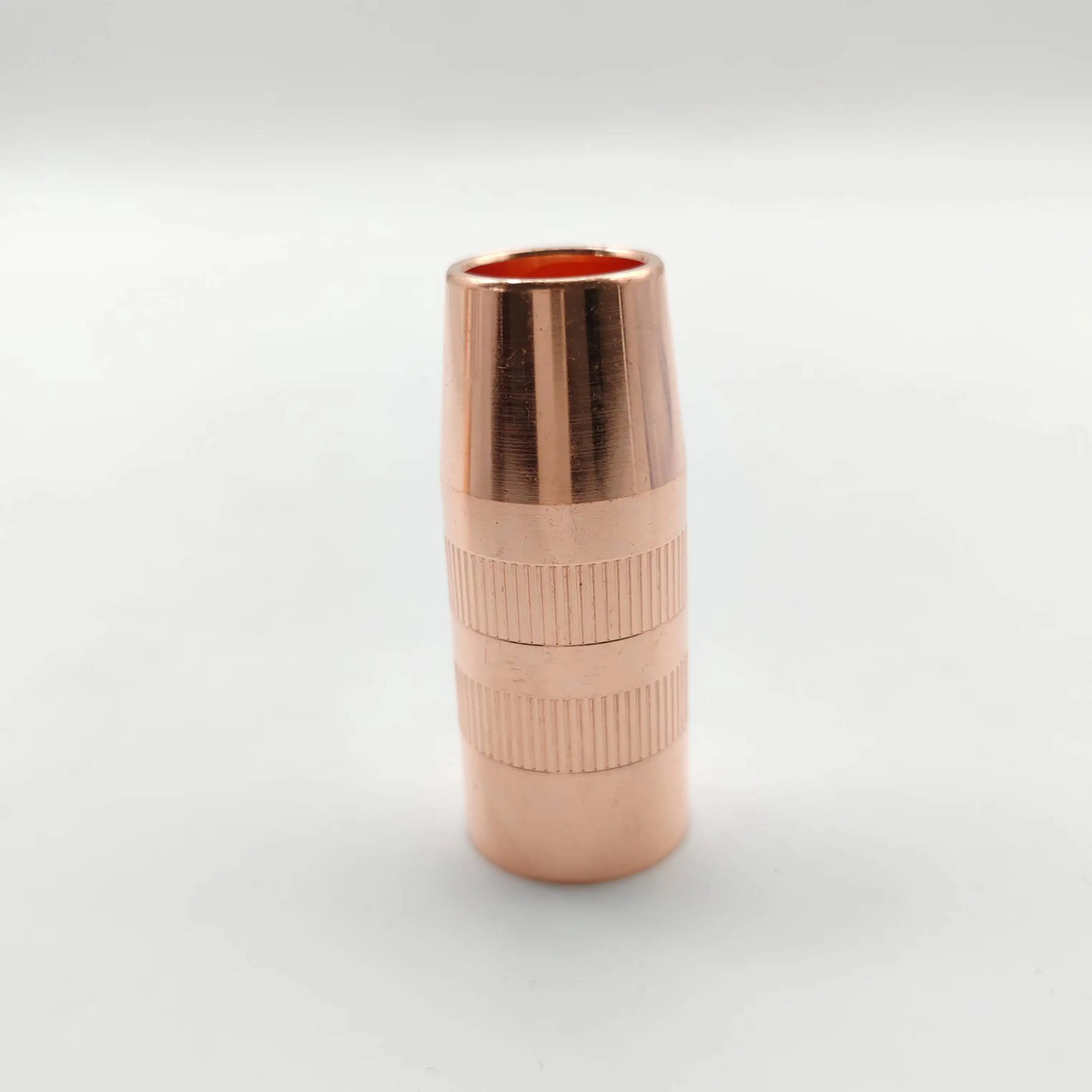 High quality Fronius MTB400i Robot Copper MIG Welding Spare Parts Gas Nozzle For MIG Welding Torch