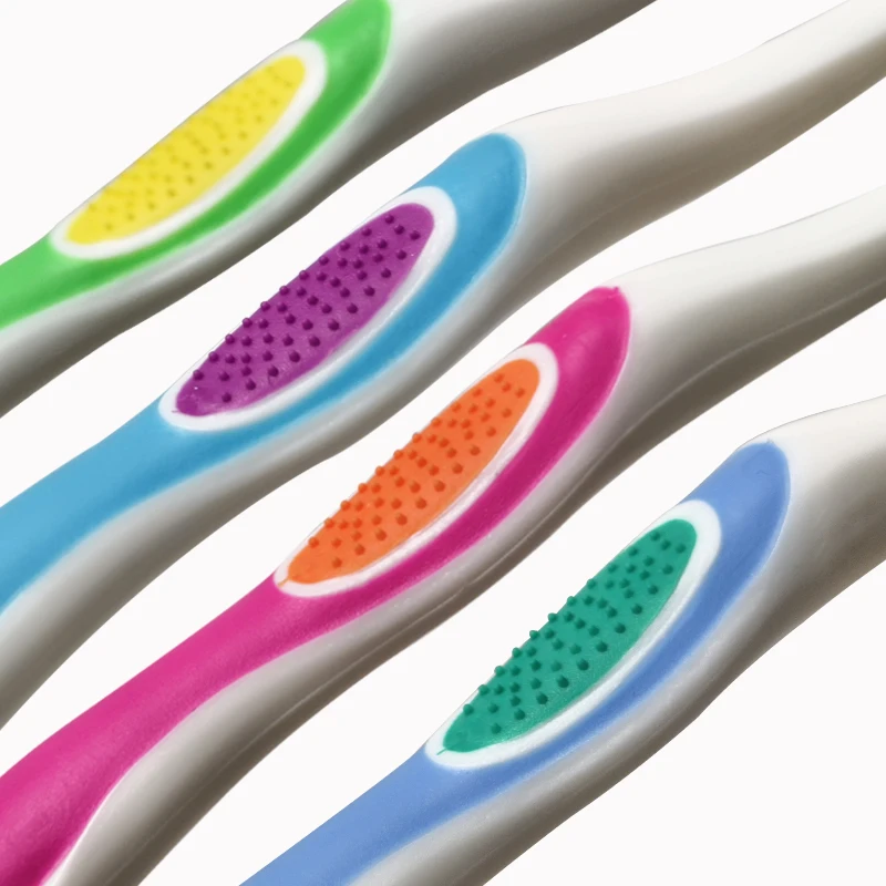 Wholesale Custom Cheap Nylon Hard Bristle Whitening Plastic Manual Toothbrush Manufacturer With Logo