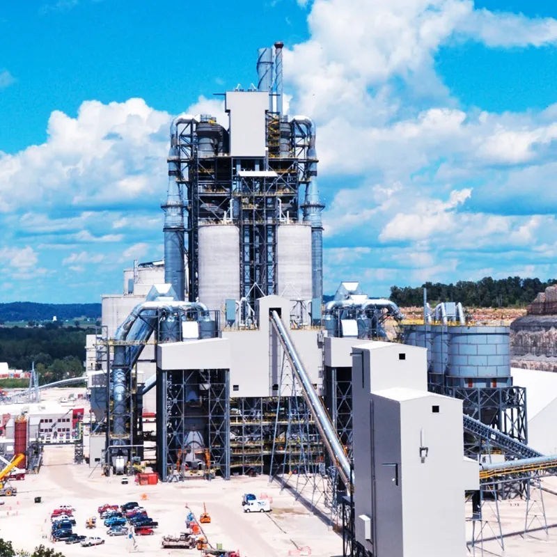 42.5 Portland Cement Making Plant 1500 Tpd Dry Process New Small Unit Machinery Cement Factory For Make Cement
