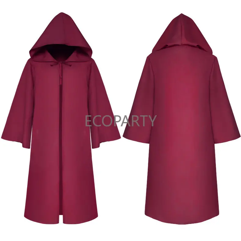 Halloween Death wizard Cloak Cosplay Costume Monk Hooded star Robes Cloak Cape Darth Vader kids adult costume Coldker
