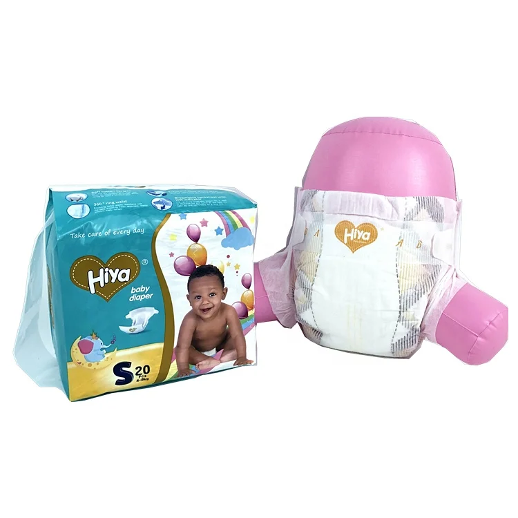 Бренд HIYA лидер продаж дистрибьютор подгузников одноразовые ультратонкие детские подгузники NB всех размеров Органическая хлопковая ткань как