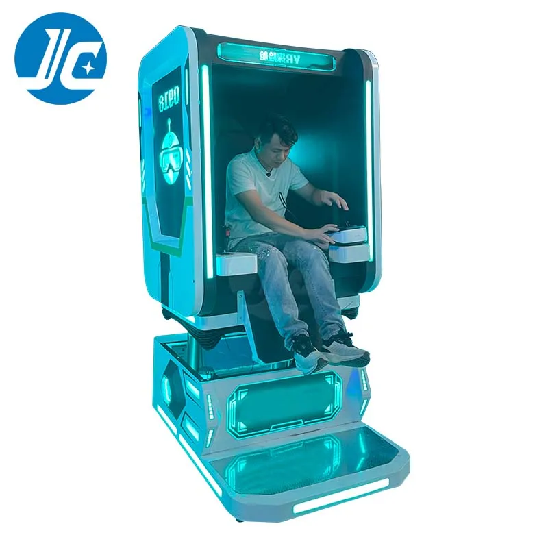 Park Equipment 9D Cinema Simulator Coin Machine Game Flight VR 9D Cinema Arcade Shooting Machine VR Adventure Capsule