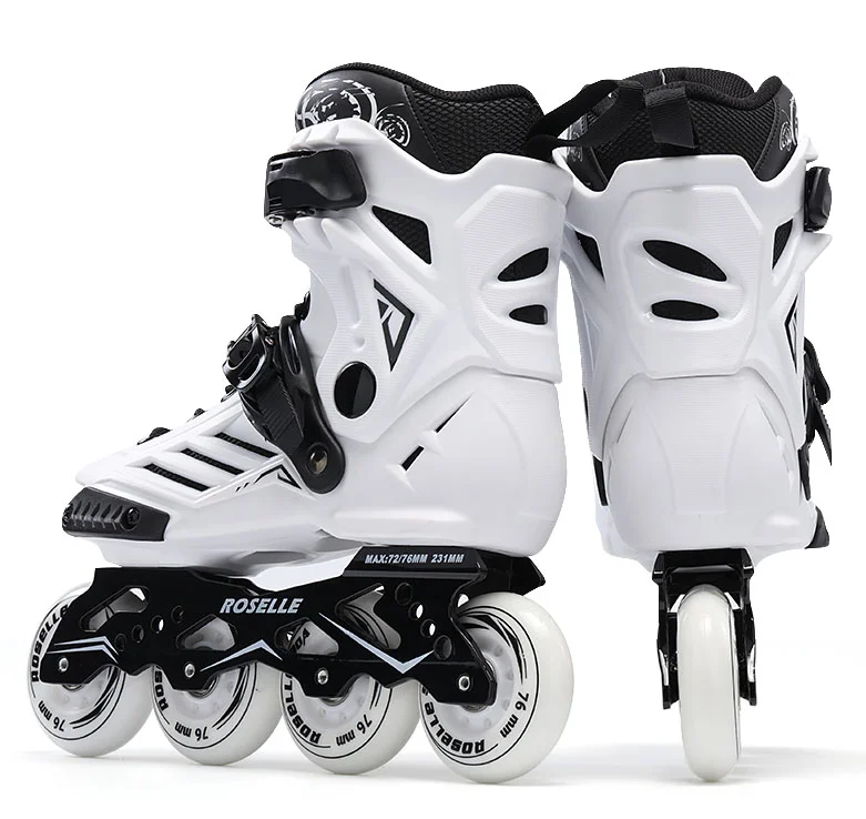 Most popular ROSELLE RS6 personal inline roller skates shoes for teenager and adult