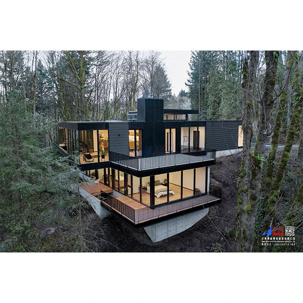 Новая роскошная Звукоизоляционная сборная вилла/семейное рекресло из стальной конструкции Вилла роскошный