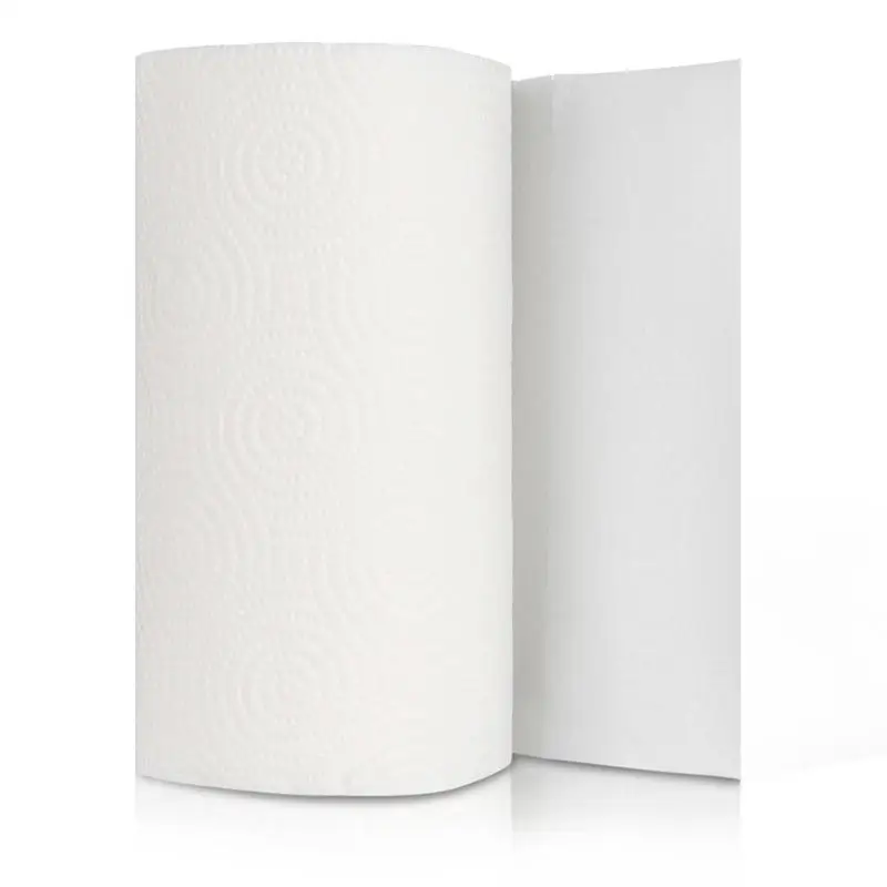 OEM Virgin Wood Pulp Soft Cheap Price Good oil Absorbent Standard Roll Kitchen Paper Towel