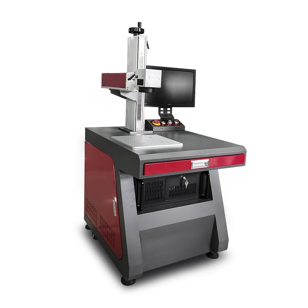 Automatic writing machines are on sale with new flat Fiber laser marker with ce certificate Laser writing machine on metal