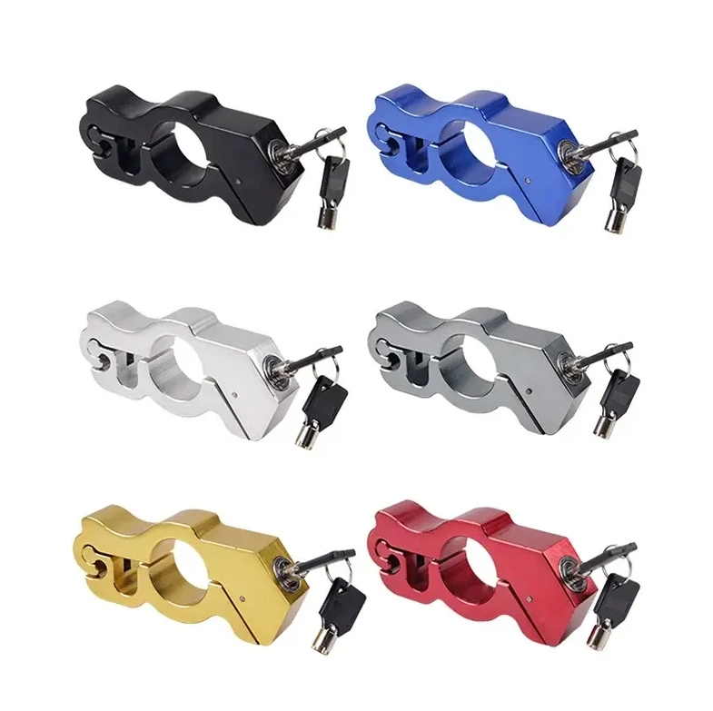 Zhenzhi Brake Lever Grip Caps Motorcycle Bicycle Handle Anti-theft Lock Electric Vehicle accessories moto Throttle Lock