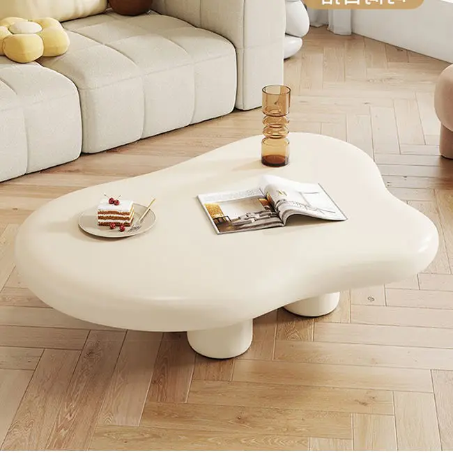 Nordic Fantastic Furniture Curved Coffee Table Irregular Household Table