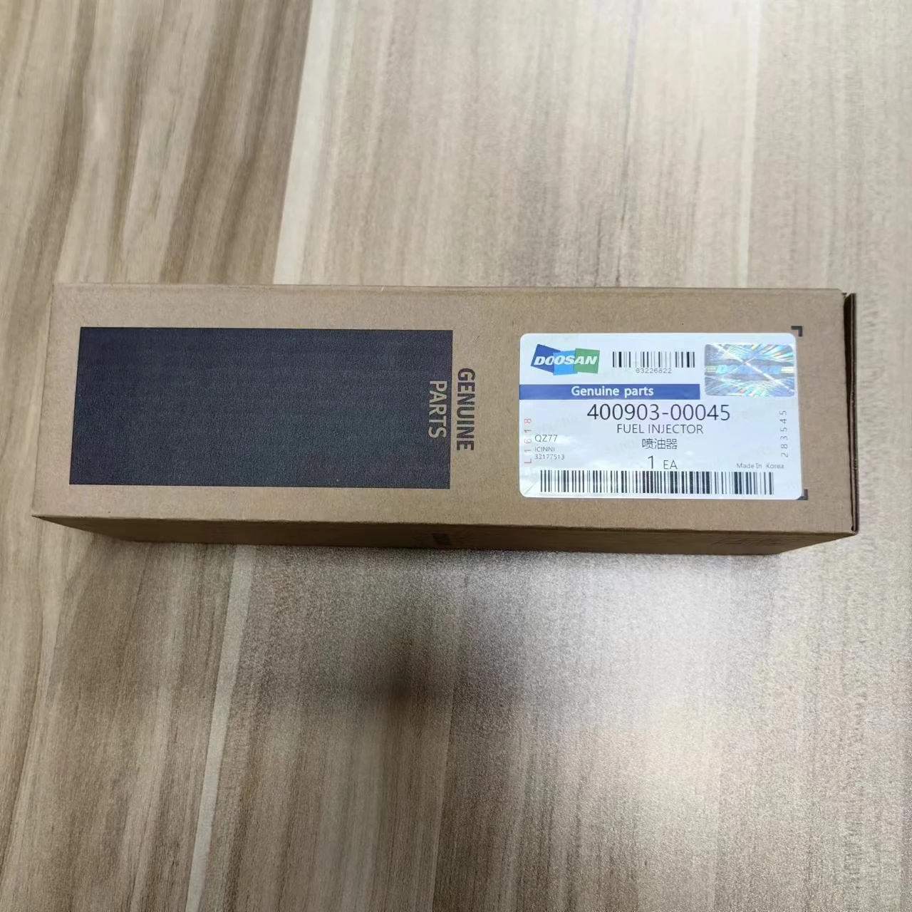 Daewoo Truck Bus Excavator DL08 engine Parts Common Rail Diesel 40090300045 400903-00045 Fuel Injector injection