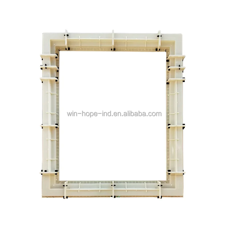 Modern simple designs ABS plastic concrete decorative door window frame molds