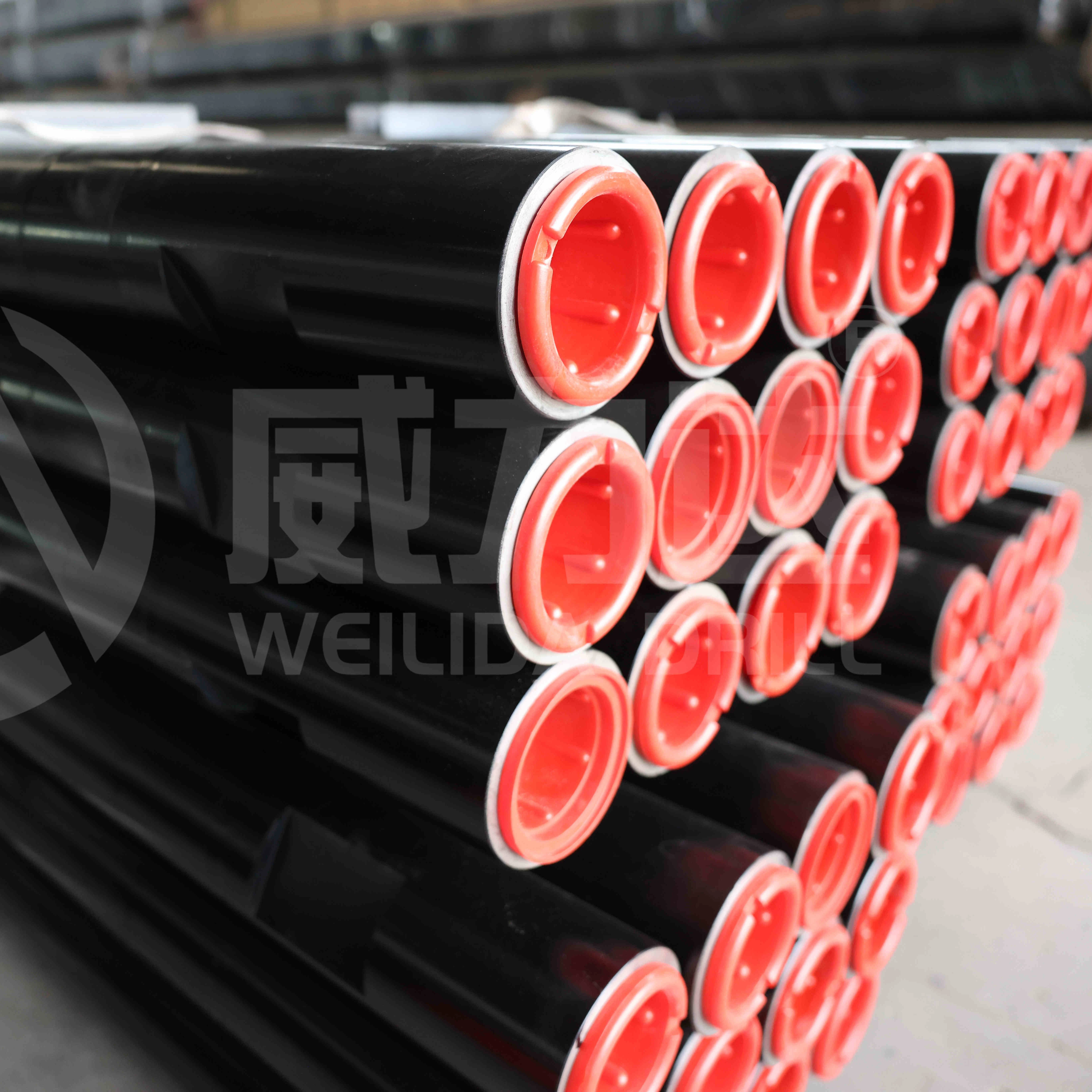 DTH drill pipe 5.5 inch 140mm 4 IF NC46  R780,G105,S135  1500mm-9000mm IU water well drill pipe/ drill rod for  Well Drilling