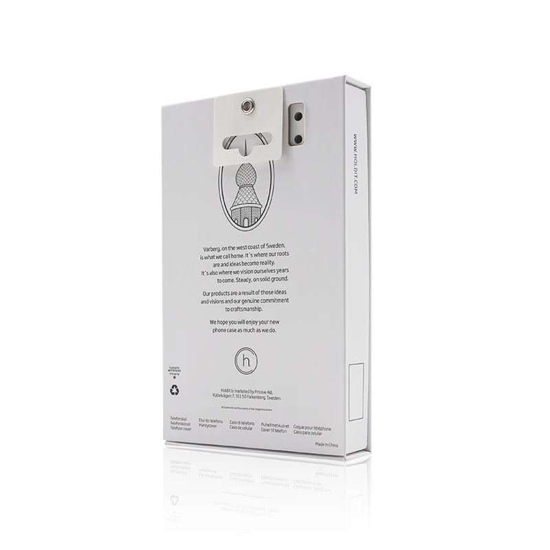 OEM mobile phone case packaging paper phone printing custom boxes tap top packaging box