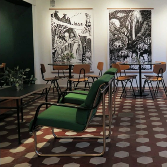 Avarte Finland Designer chair Library furniture classroom M1K  Classic Museum Collection coffee table cafe table Contemporary