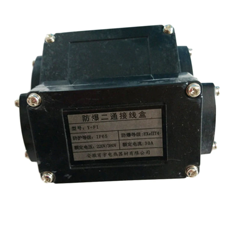 220v explosion-proof two-way Junction box for connecting power cords