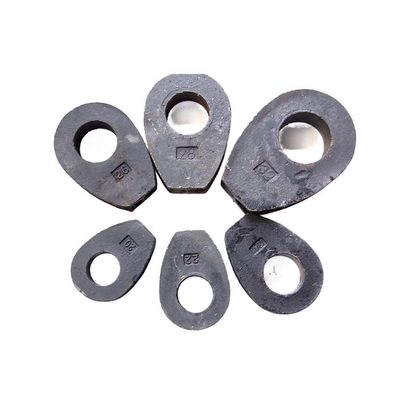 Wholesale Heavy-Duty Black Galvanized Connectors Cable Thimbles for Wire Rope