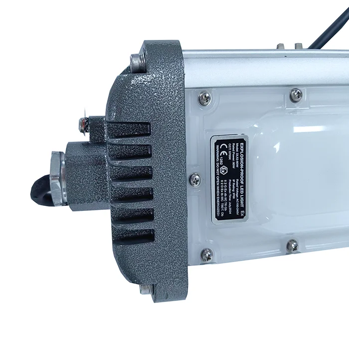DL52 Zone 1 and Zone 2 LED explosion proof linear light 40~120W explosion proof led light