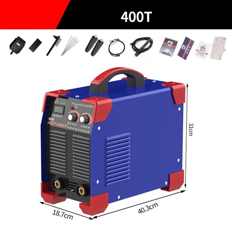 220V/380V 225-315 Amp Output Dual Voltage DC Manual Metal Arc Spot Welder with TIG Function Inverter