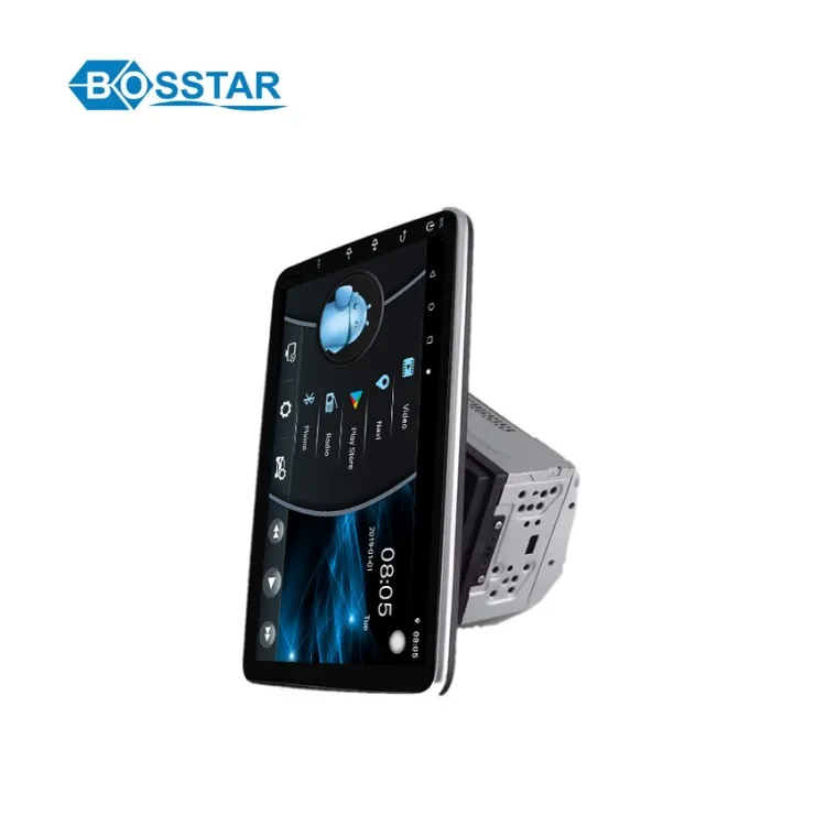  Bosstar 10-дюймовый Регулируемый двойной Din Android системы универсальный автомобильный DVD стерео проигрыватель с Gps навигации