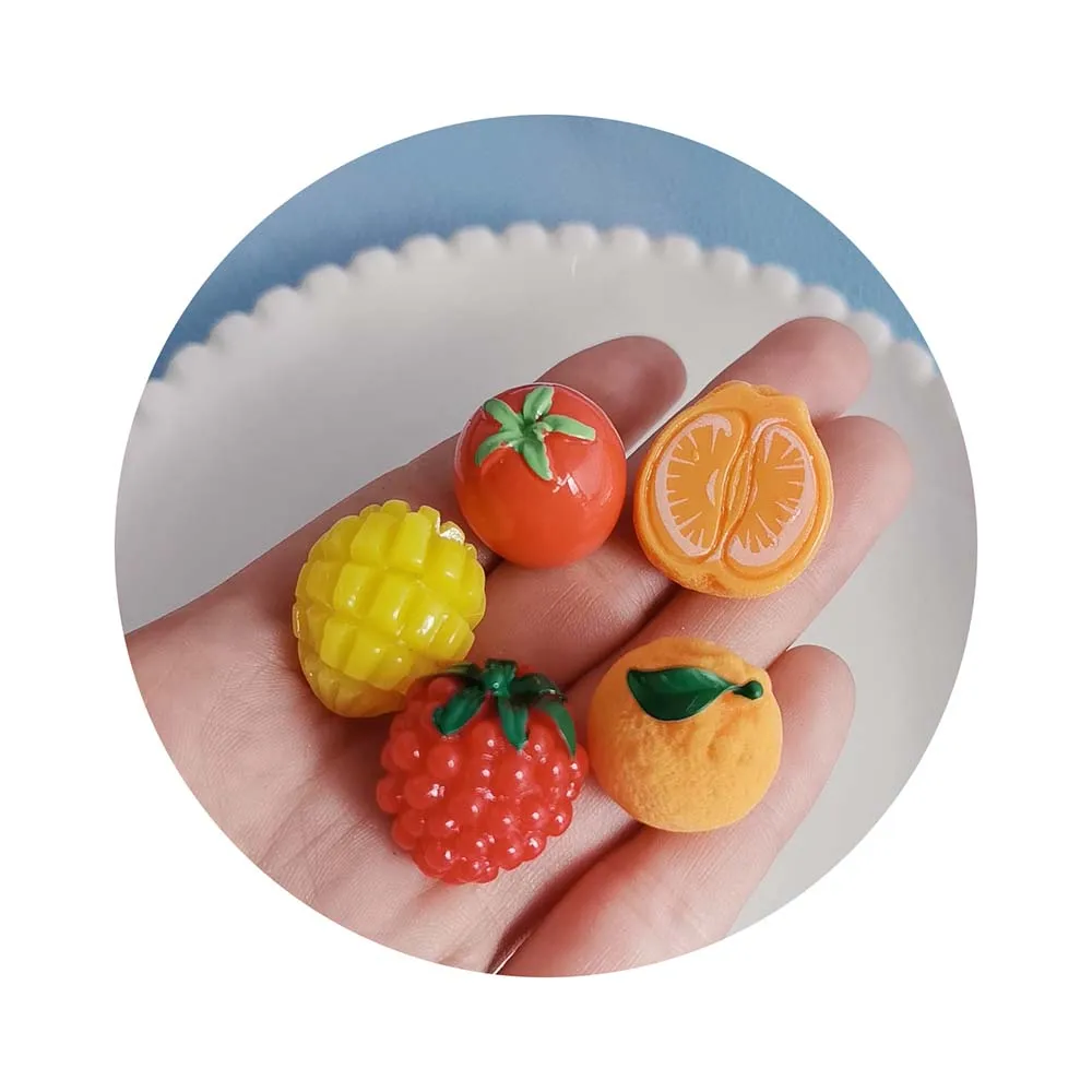 100 шт. 3D бусины из ананасового яблока