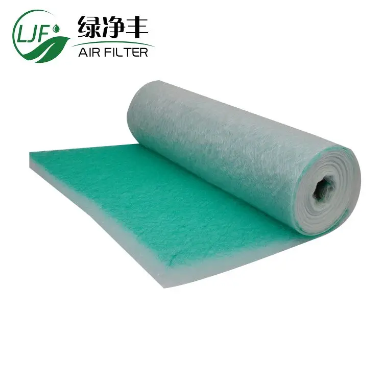 G3 G4 Spray Booth Paint Stop Floor Filter Fiberglass Filter Media  Spray Booth Paint Exhaust