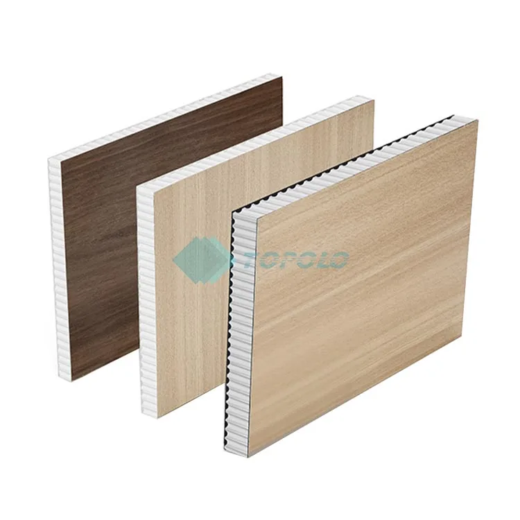 Wood Grain Polypropylene Honeycomb Panels, Wholesale Polypropylene Honeycomb Sandwich Panels