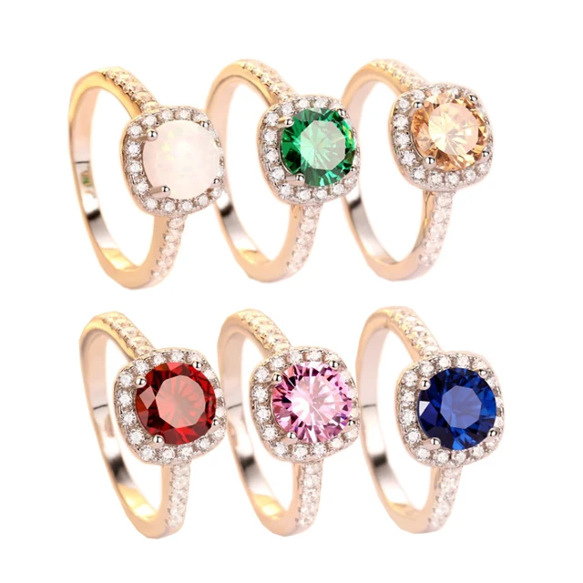 jewelry free shipping envio gratis 925 sterling silver gemstone rings sterling silver birthstone ring