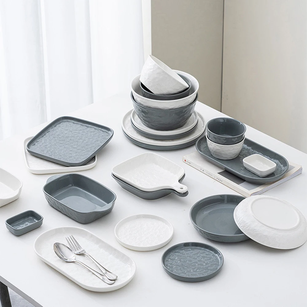 Best Selling Luxury Ceramic Tableware Full Set For Home Ecofriendly Cheap Dinner Set