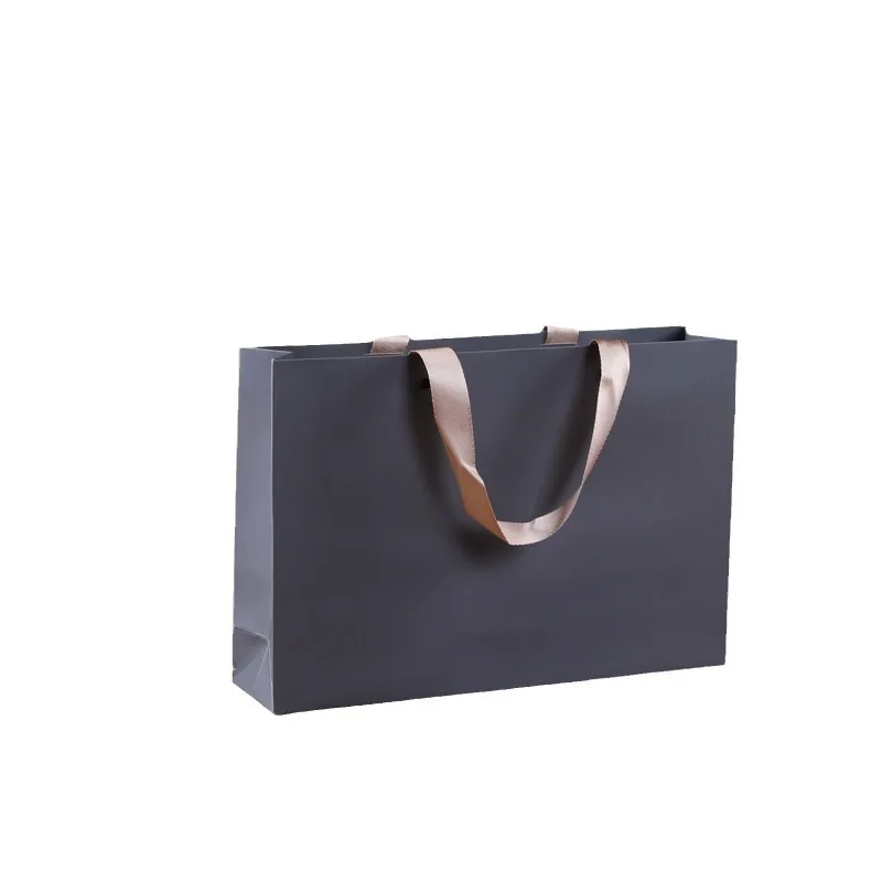 Custom Embossed Gold Foll Waterproof Gift Wrap Product Golden Supplier Food Manufacturer Low Price Kraft Paper Bag for Fruits