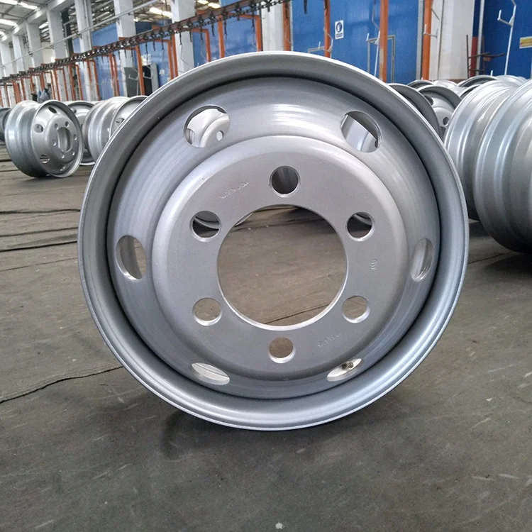 
China manufacture wholesale custom truck aluminium wheel 19.5*6.75 