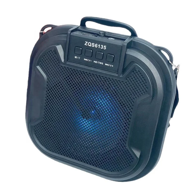 2022 Wholesale Scalable Subwoofer Bass Colorful Led Speakers Waterproof Wireless Stereo Blue tooth Sound Box Speaker