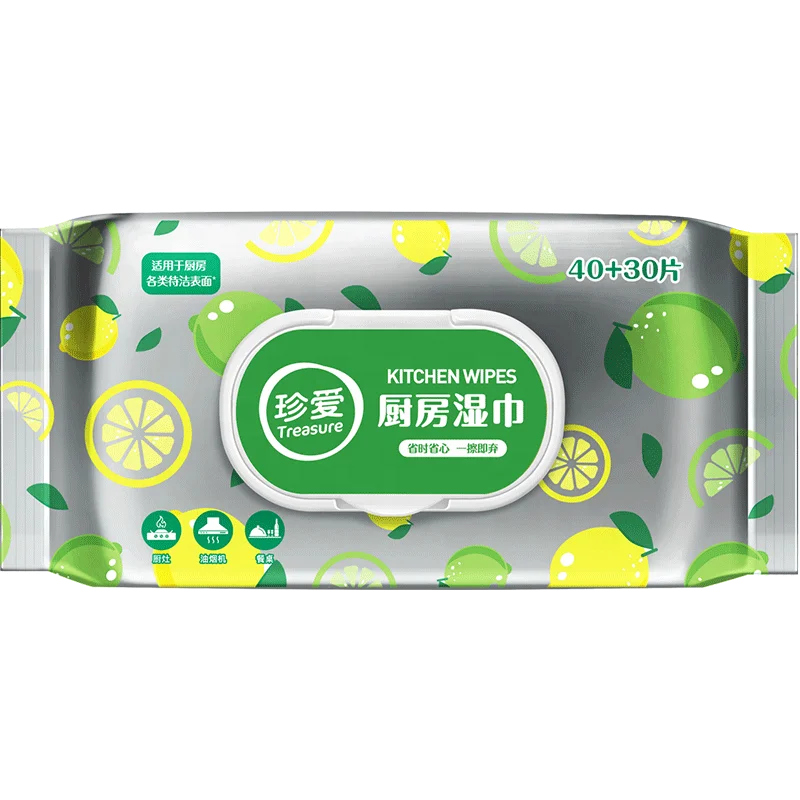 CF21 Treasure Wet Wipes Kitchen Wipes Household Cleaning Wipes