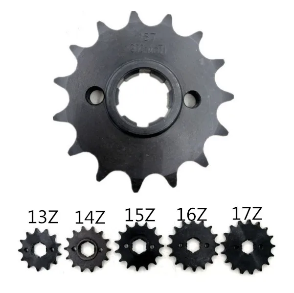CD70 420 420H 104L 41Z 14Z Motorcycle Transmission Drive Roller Chain and Sprocket Kits