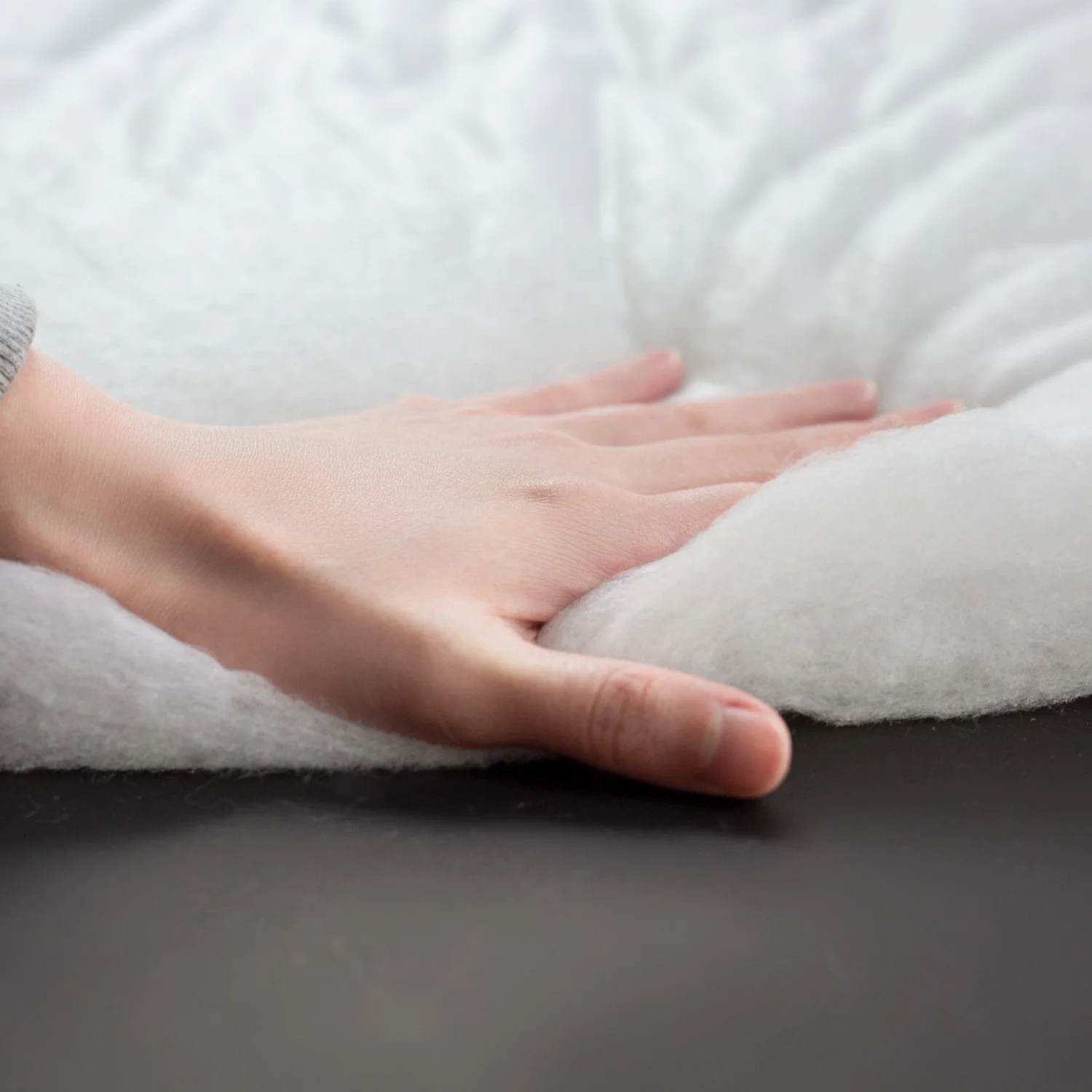 High Loft Washable Thermal Bonded Polyester Wadding/fiber Padding For Garment Interlining