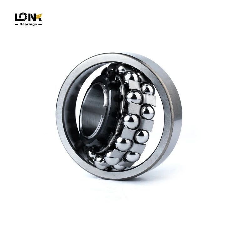 LONK Bearing China Manufacturer High Precision Good Quality Wholesale Double Row P0 Self-aligning Ball Bearing
