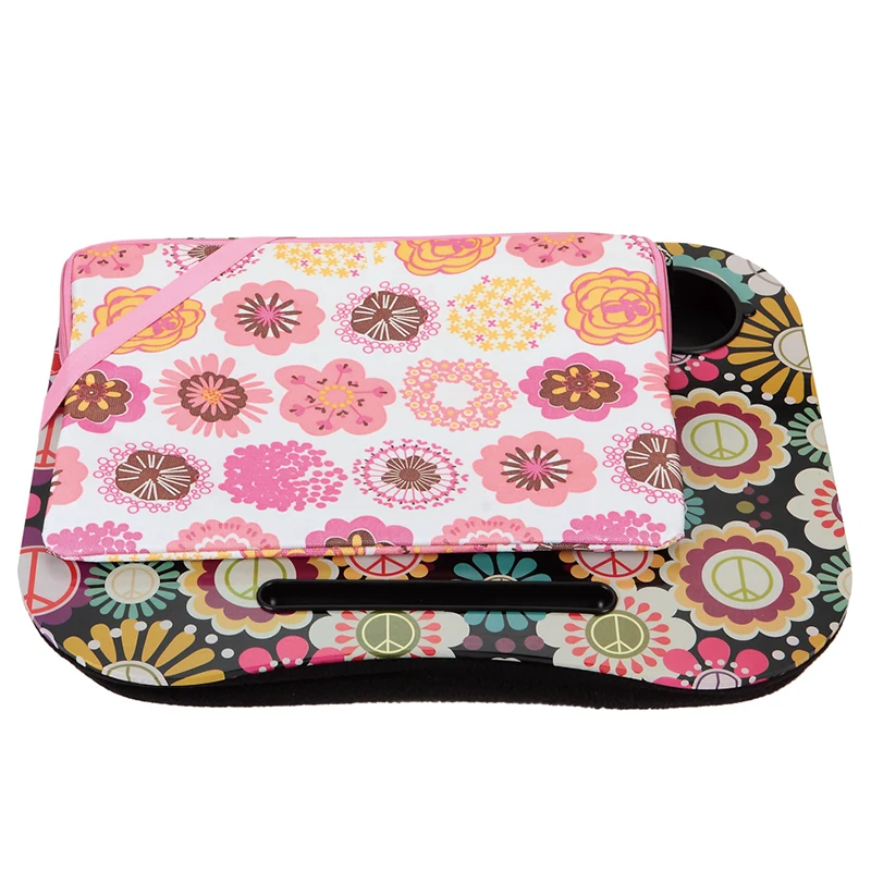 Beautiful laptop desk with cup holder and pen holder