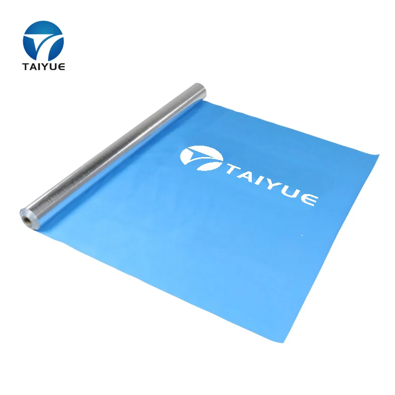 Taiyue 1350mm x 60m WallWrap Micro-Perforated TY Vapour-Permeable Reflective Wall Insulation 3mm Aluminium PE Thermal Insulation