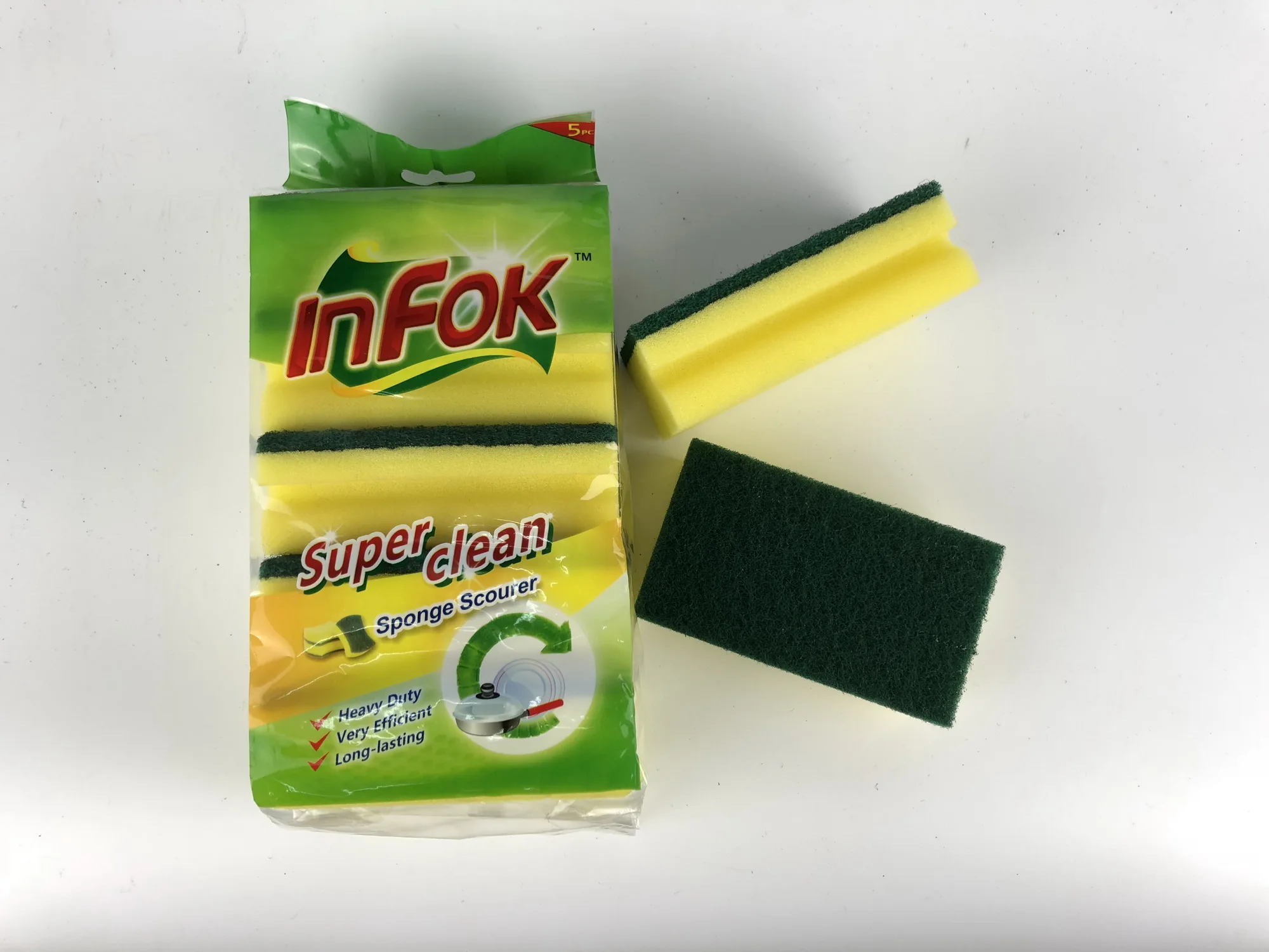 Factory Wholesale Washing Brush Sponge Dishes Wholesale Scourer Kitchen Polishing Bamboo Scouring Pads