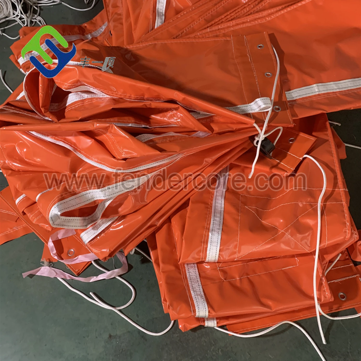 Environmental seaweed flood wgv750 Oil Spill Boom for Sea Environment Protection