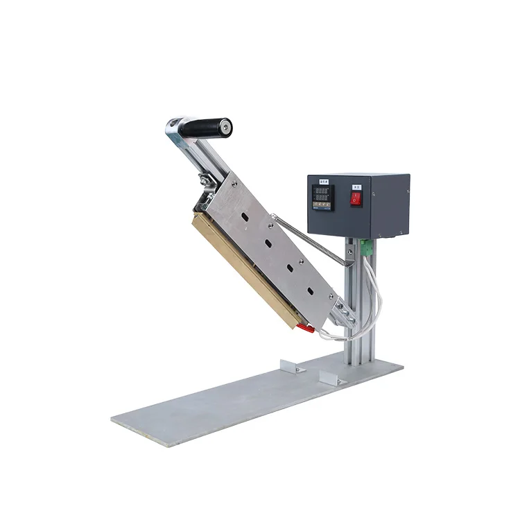 300MM Max Cutting Width Guillotine type Rope fabric cutter with minimum  smoke and no burned ends
