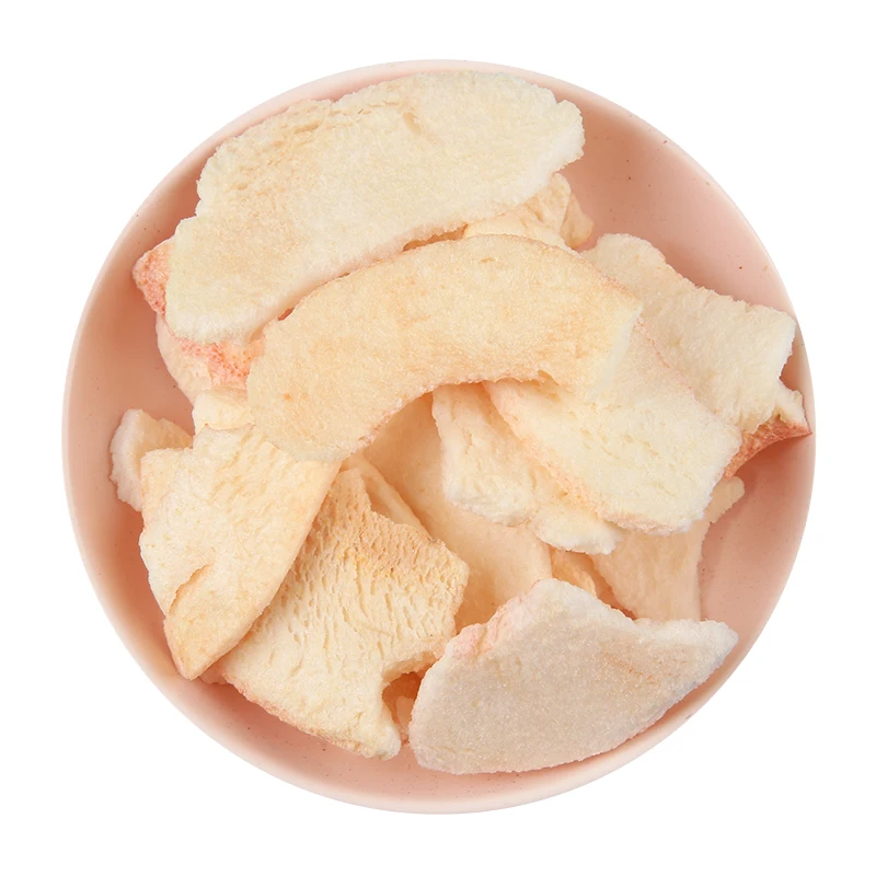 Guoyue Freeze-Dried Pear Dice Gefriergetrocknete Birne lyofilizovane Fruit Powder Freeze Dried Pear Slice