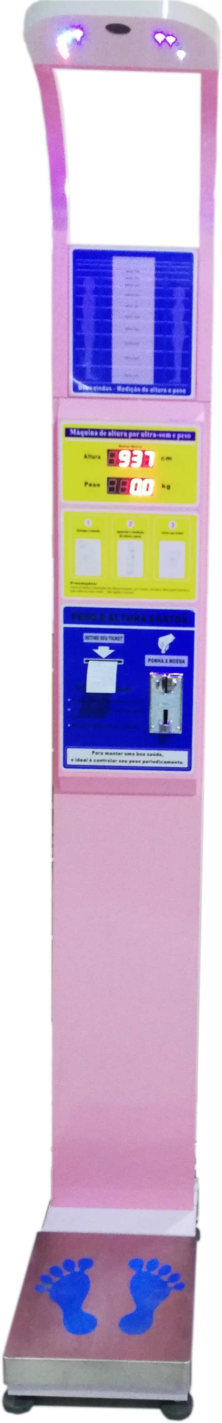 Digital Ultrasonic Height And Weight BMI Blood Pressure Body Composition Analysis measuring machine