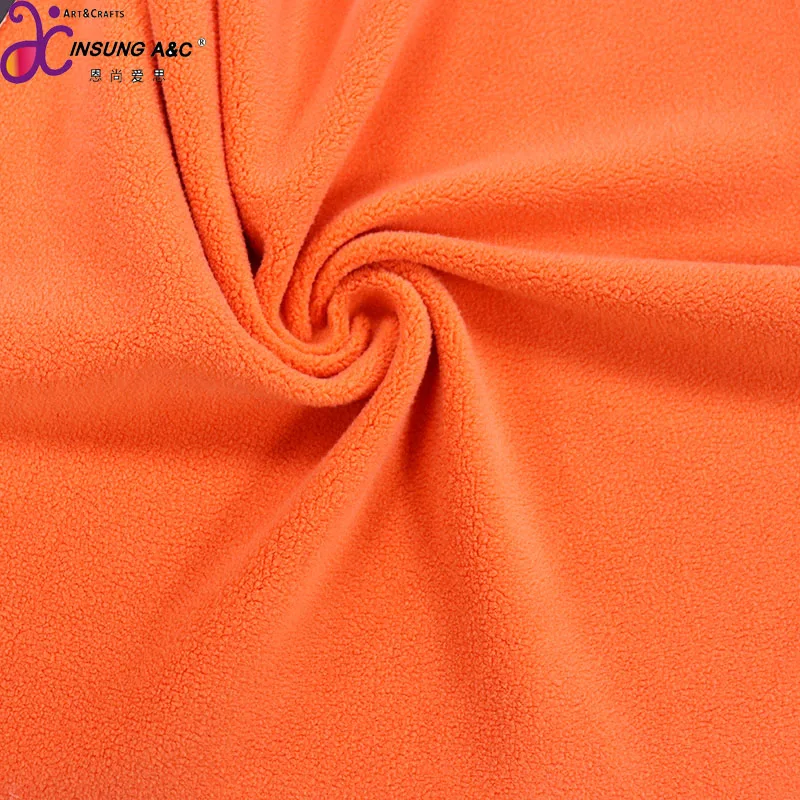 Manufacturer Austrian Fleece Polyester Fabric Spandex Super Soft Velboa Breathable Plush Fabrics