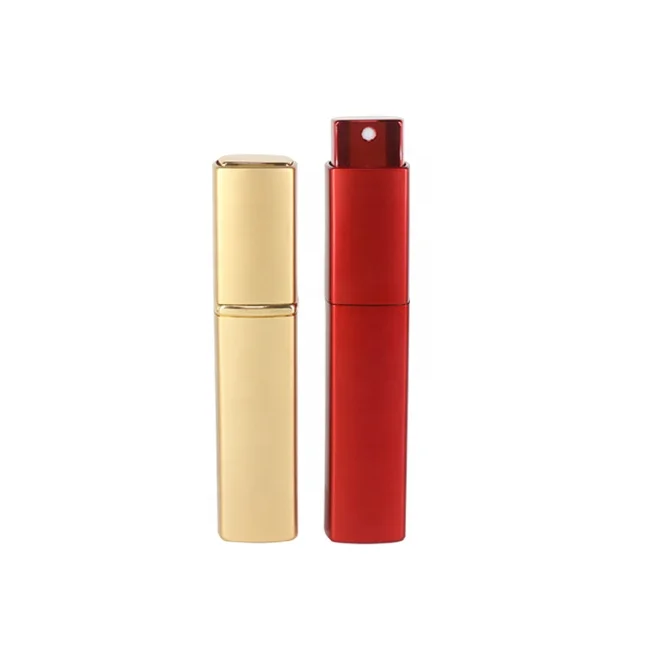square shape twist perfume atomizers for men