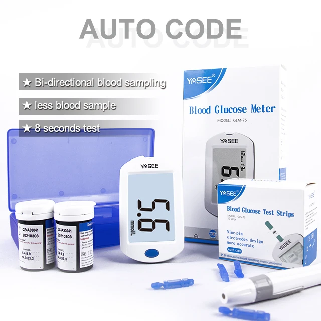 Quick Check Blood Glucose Meter OEM Glucometer and Diabetes Monitor Bloedglucosemeter