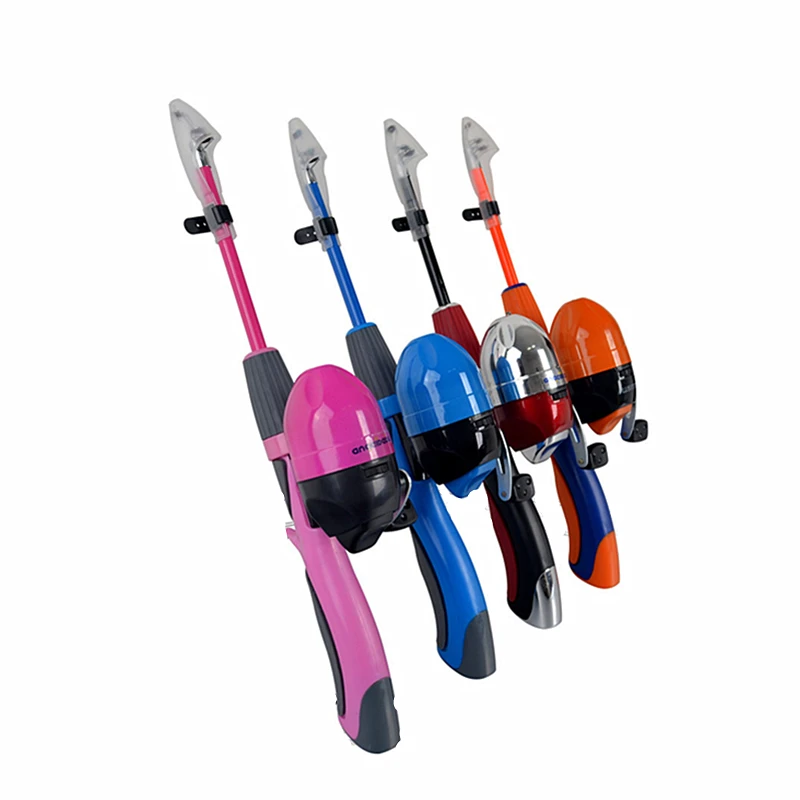 ILURE 1.2m Kids Fishing Pole Rod and Reel for Youth Kids Includes Storage Box Fully Fishing Equipment Fun Fishing