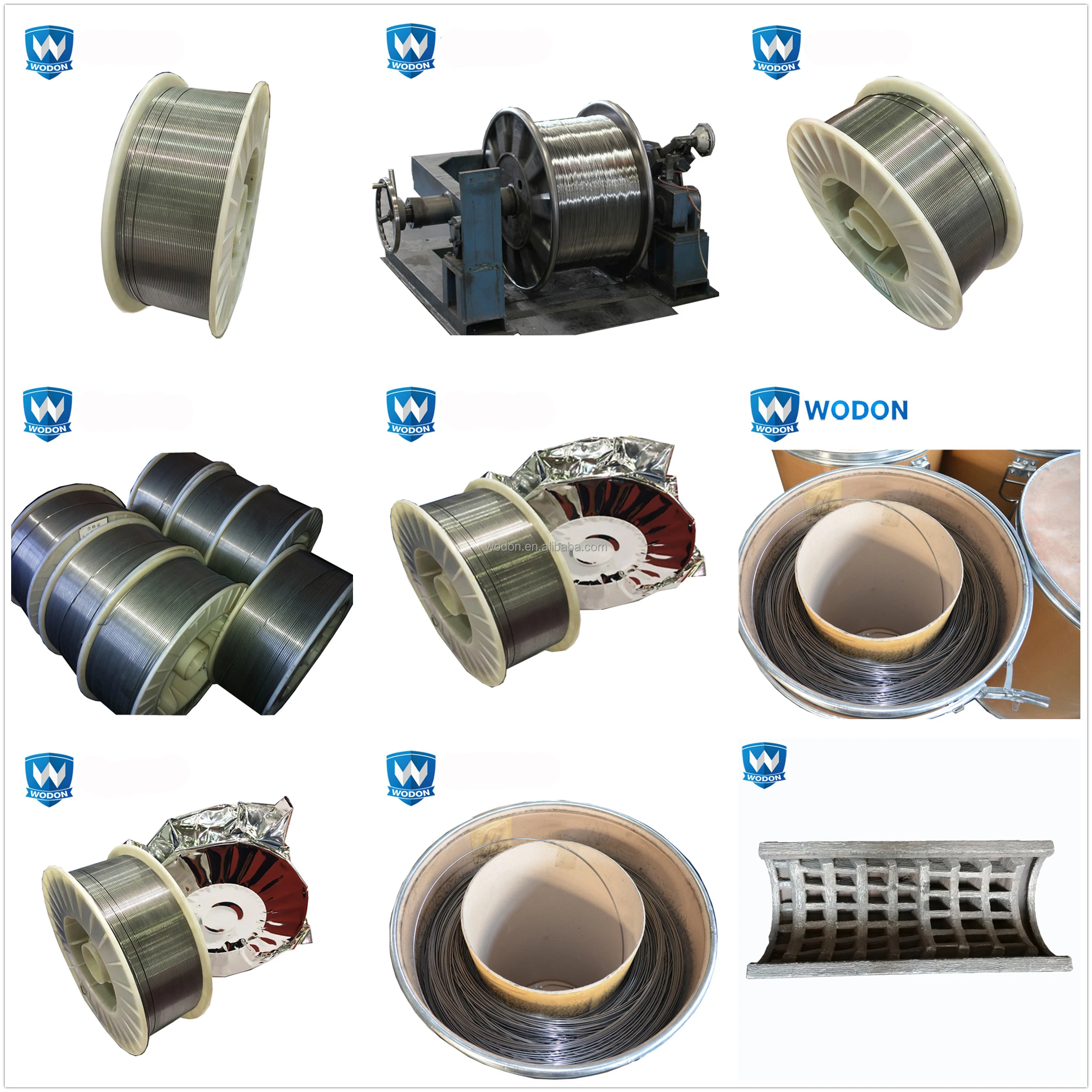 squeeze roller hardfacing welding wire for sale flux cored mig wire